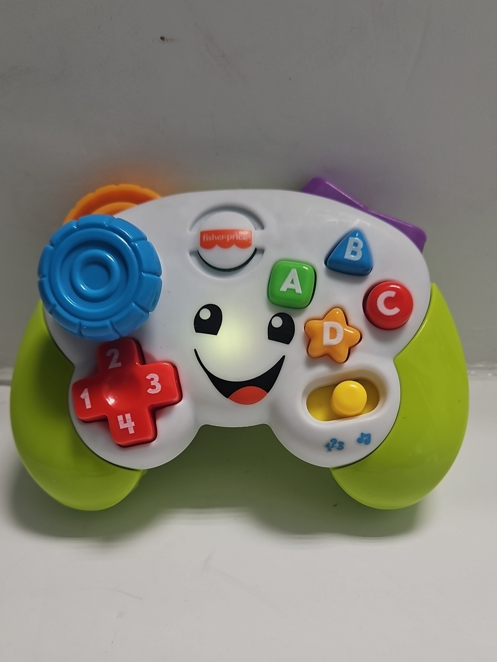 Fisher-Price White, Green, Blue and Red Learning Game Controller